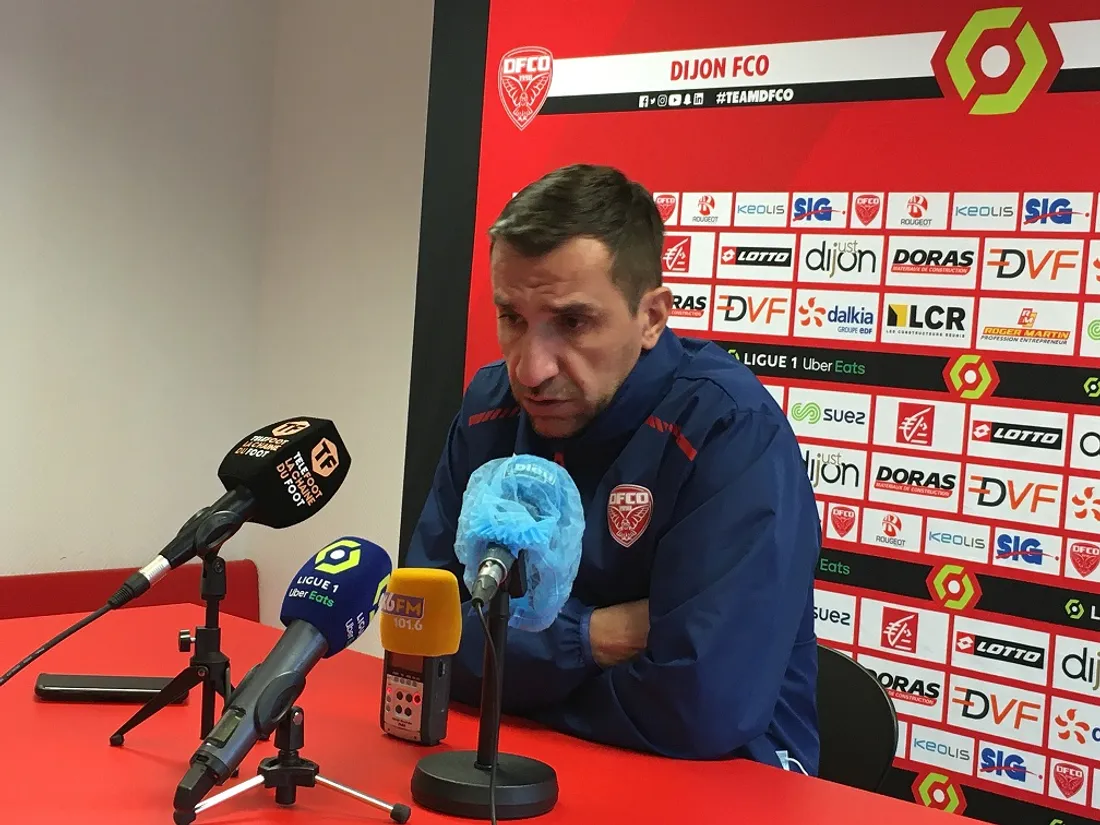 David Linarès, l'entraineur du DFCO